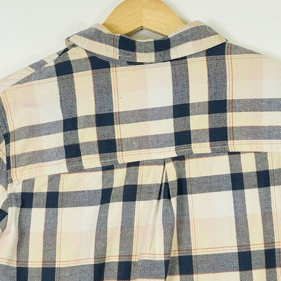 Carhartt Rugged Flex Loose Fit Plaid Long Sleeve Button Shirt Top‎ Womens Small - Picture 5 of 8